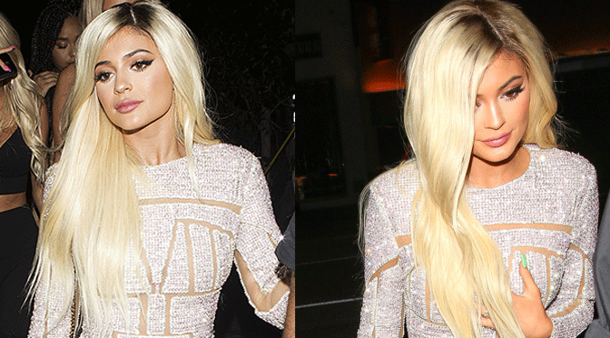 BEAUTY DIARIES BY BEAUTY LINE - KYLIE JENNER: BLONDE FOR HER 18TH BIRTHDAY